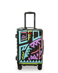A.I. PATH TO THE FUTURE III HARDSHELL CARRY-ON LUGGAGE - SANDFLOWER COLLAB