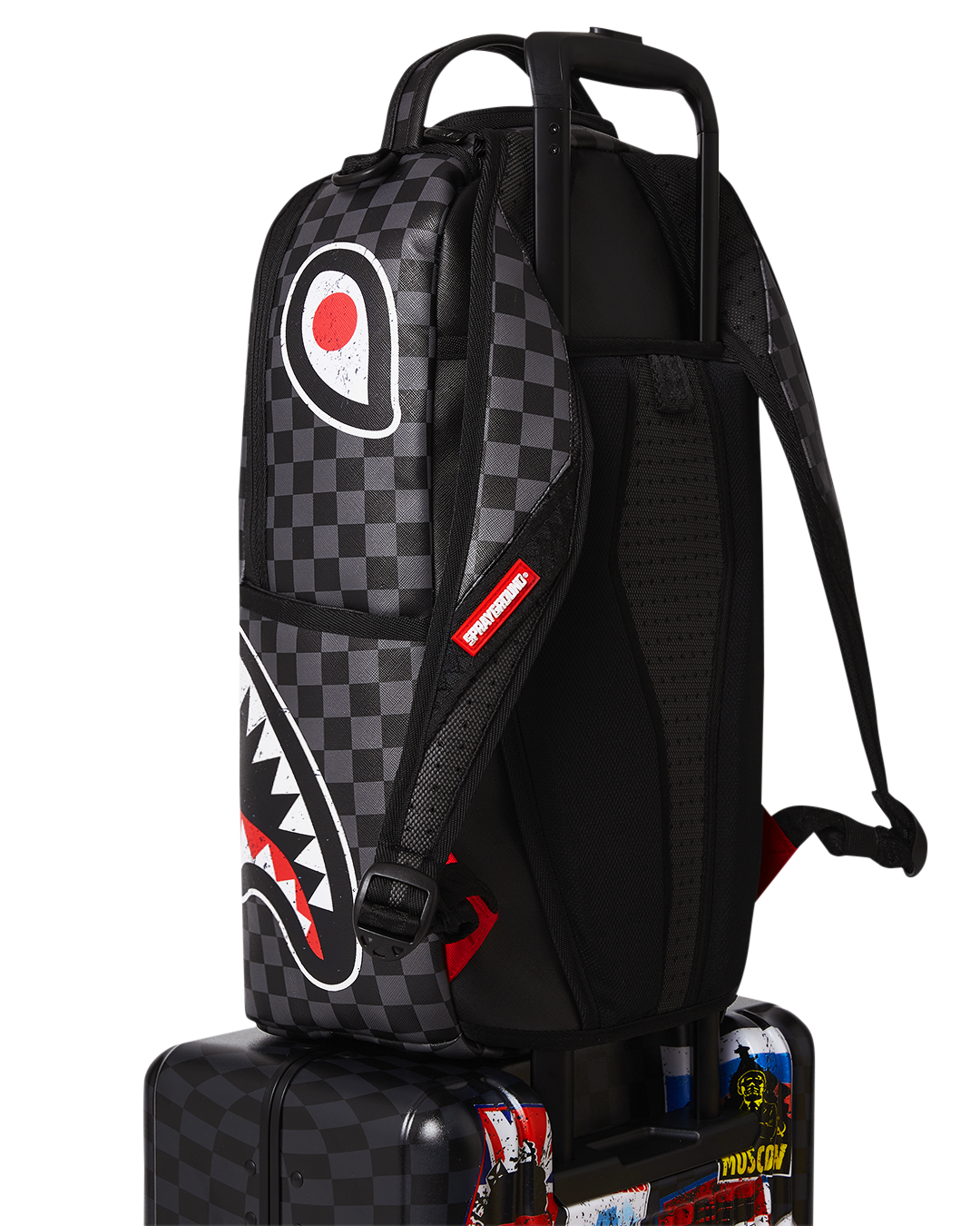 GLOBAL MOGUL UNLIMITED MILES SHARKNAUTICS HARDSHELL CARRY-ON LUGGAGE